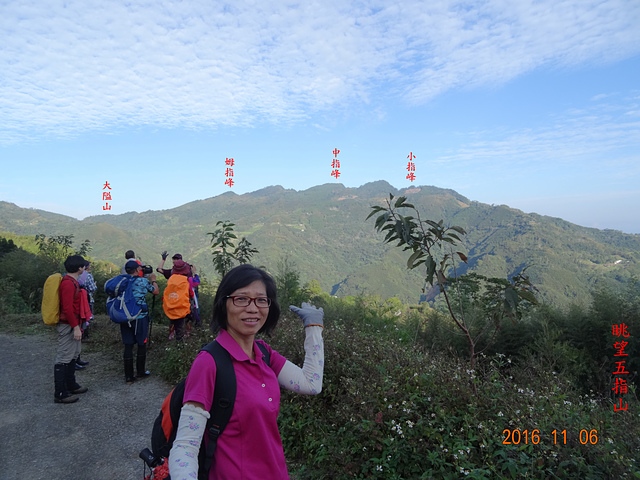 DSC02263.JPG - （鬼澤山）＋大隘山、五指山連峰、橫向步道連走20161106