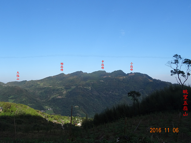 DSC02272.JPG - （鬼澤山）＋大隘山、五指山連峰、橫向步道連走20161106